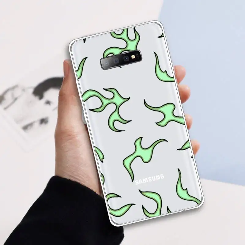 Blue Flame Fire Phone Case Transparent For Samsung Galaxy A71 A21s S8 S9 S10 plus note 20 ultra
Blue Flame Fire Phone Case Transparent For Samsung Galaxy A71 A21s S8 S9 S10 plus note 20 ultra