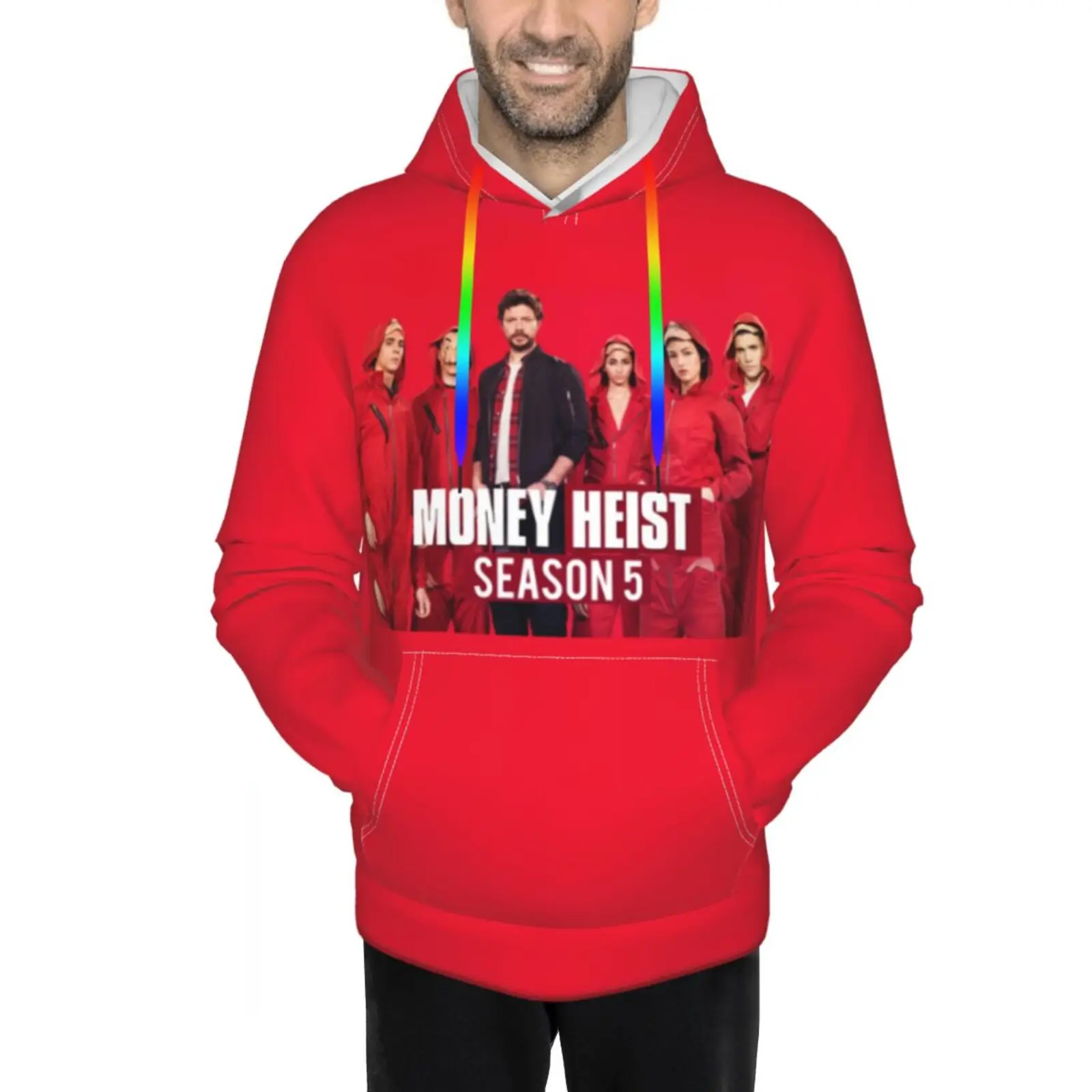 Толстовка La Casa De Papel для мужчин, бумажный свитшот, повседневный Топ, большие размеры
Толстовка La Casa De Papel для мужчин, бумажный свитшот, повседневный Топ, большие размеры
