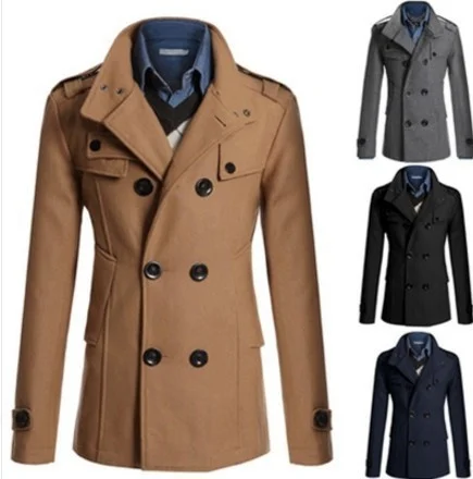 Men's windbreaker 2020 autumn winter wool coat woolen coat men's coat windbreaker
Men's windbreaker 2020 autumn winter wool coat woolen coat men's coat windbreaker