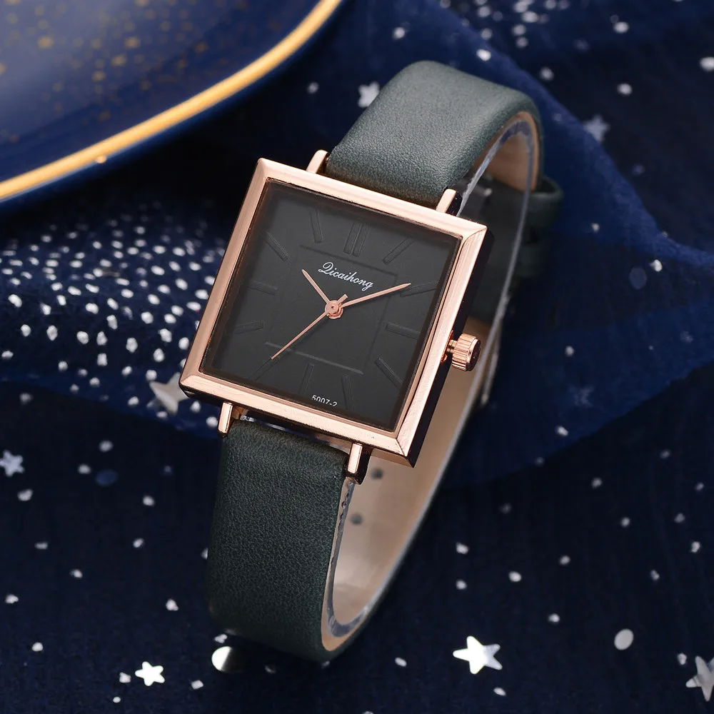 Watches Women Square Wrist Leather Watch Luxury Quartz Stainless Steel Watch Girl's Rose Gold Watch Clock Relogio Feminino
Watches Women Square Wrist Leather Watch Luxury Quartz Stainless Steel Watch Girl's Rose Gold Watch Clock Relogio Feminino