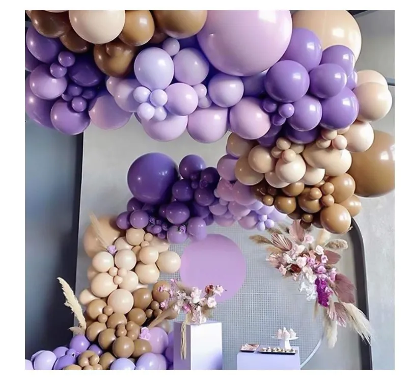 Birthday Party Decoration Balloon Garland Arch Kit Macaron Purple Latex Balloon for Baby Shower Wedding Anniversary Supplies
Birthday Party Decoration Balloon Garland Arch Kit Macaron Purple Latex Balloon for Baby Shower Wedding Anniversary Supplies