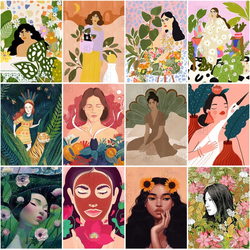 New Full Square Round Cartoon Girl Portrait Diamond Embroidery 5D Diy Diamond Painting Embroidered Mosaic Home Decoration Gifts
New Full Square Round Cartoon Girl Portrait Diamond Embroidery 5D Diy Diamond Painting Embroidered Mosaic Home Decoration Gifts