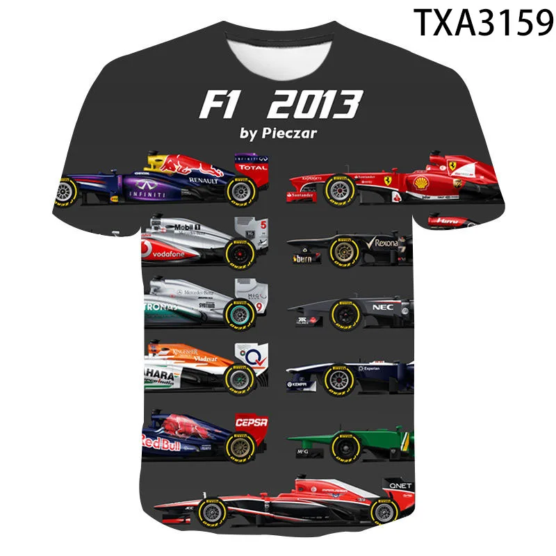 New Summer Formula Car Print 3D T-shirt Men Women Children Summer Cool Tee Tops Male Streetwear Cool T Shirt Boy girl Kids
New Summer Formula Car Print 3D T-shirt Men Women Children Summer Cool Tee Tops Male Streetwear Cool T Shirt Boy girl Kids