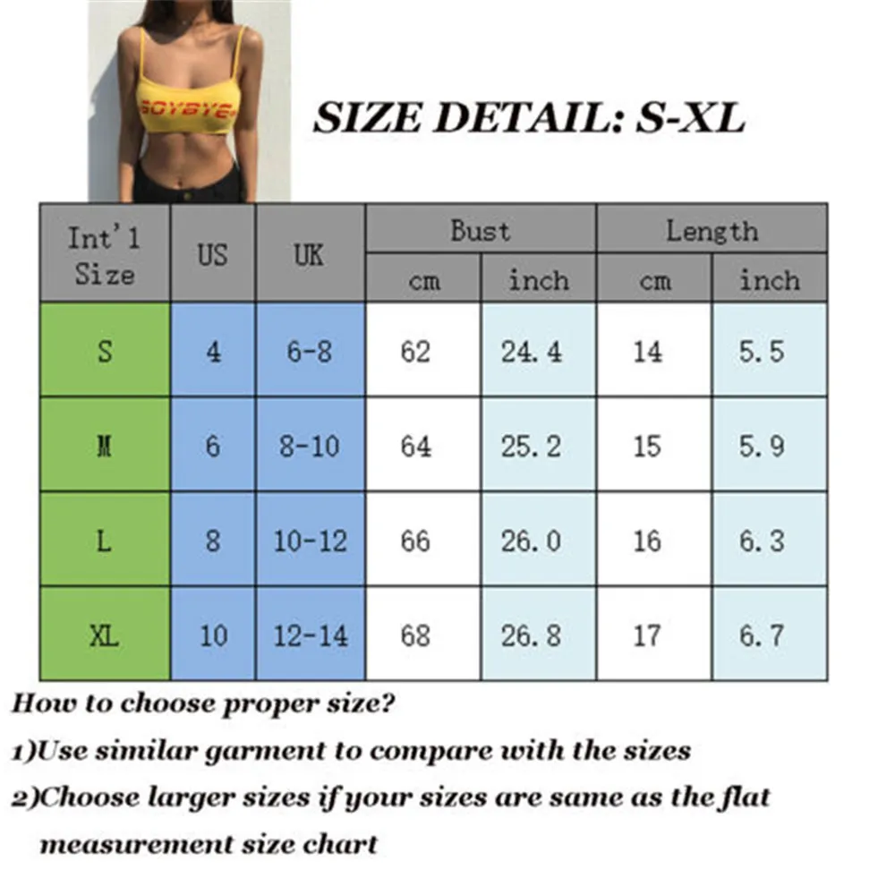 Summer Women Sexy Crop Top Mini Tank Sleeveless Boy Bye Loser Letter Print Strappy Cami New Yellow White Pink Purple Tees 
Summer Women Sexy Crop Top Mini Tank Sleeveless Boy Bye Loser Letter Print Strappy Cami New Yellow White Pink Purple Tees
