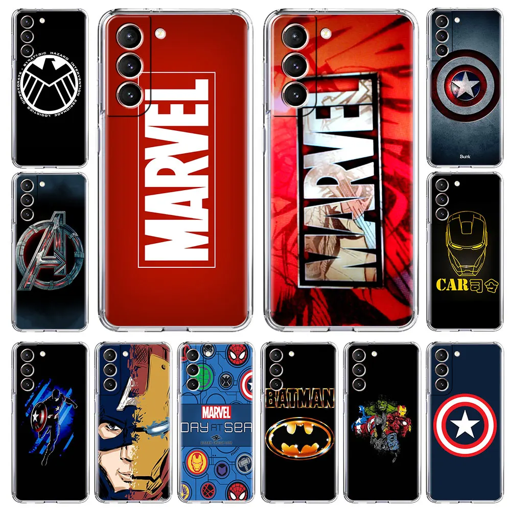 Marvel Avengers Logo Claer TPU Phone Case For Samsung Galaxy S21 Ultra S20FE S21FE S10 S10e S9 Plus Silicone Back Cover Coque
Marvel Avengers Logo Claer TPU Phone Case For Samsung Galaxy S21 Ultra S20FE S21FE S10 S10e S9 Plus Silicone Back Cover Coque