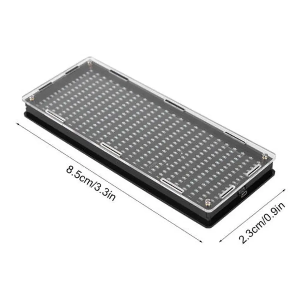 384Pcs LED Lights Digital Music Audio Spectrum indicatoAnalyzer Display Microcontroller Board Shell DIY Tools
384Pcs LED Lights Digital Music Audio Spectrum indicatoAnalyzer Display Microcontroller Board Shell DIY Tools