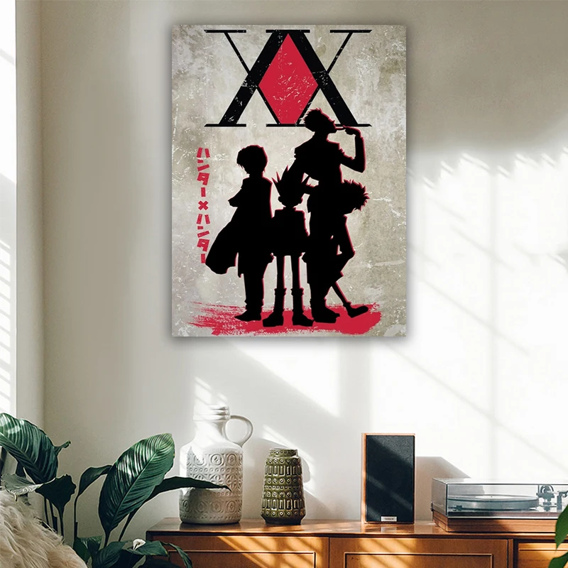 Home Decor Hunter X Hunter Canvas Painting Anime Black Poster Modern HD Printed Modular Picture For Living Room Wall Art Frame
Home Decor Hunter X Hunter Canvas Painting Anime Black Poster Modern HD Printed Modular Picture For Living Room Wall Art Frame