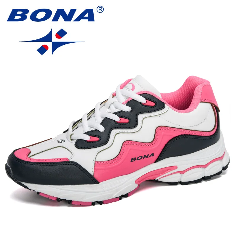 BONA 2020 New Designers Women Action Leather Running Shoes Ladies Shoes Mesh Athletic Shoes Sneakers Women Zapatos De Muje Comfy
BONA 2020 New Designers Women Action Leather Running Shoes Ladies Shoes Mesh Athletic Shoes Sneakers Women Zapatos De Muje Comfy