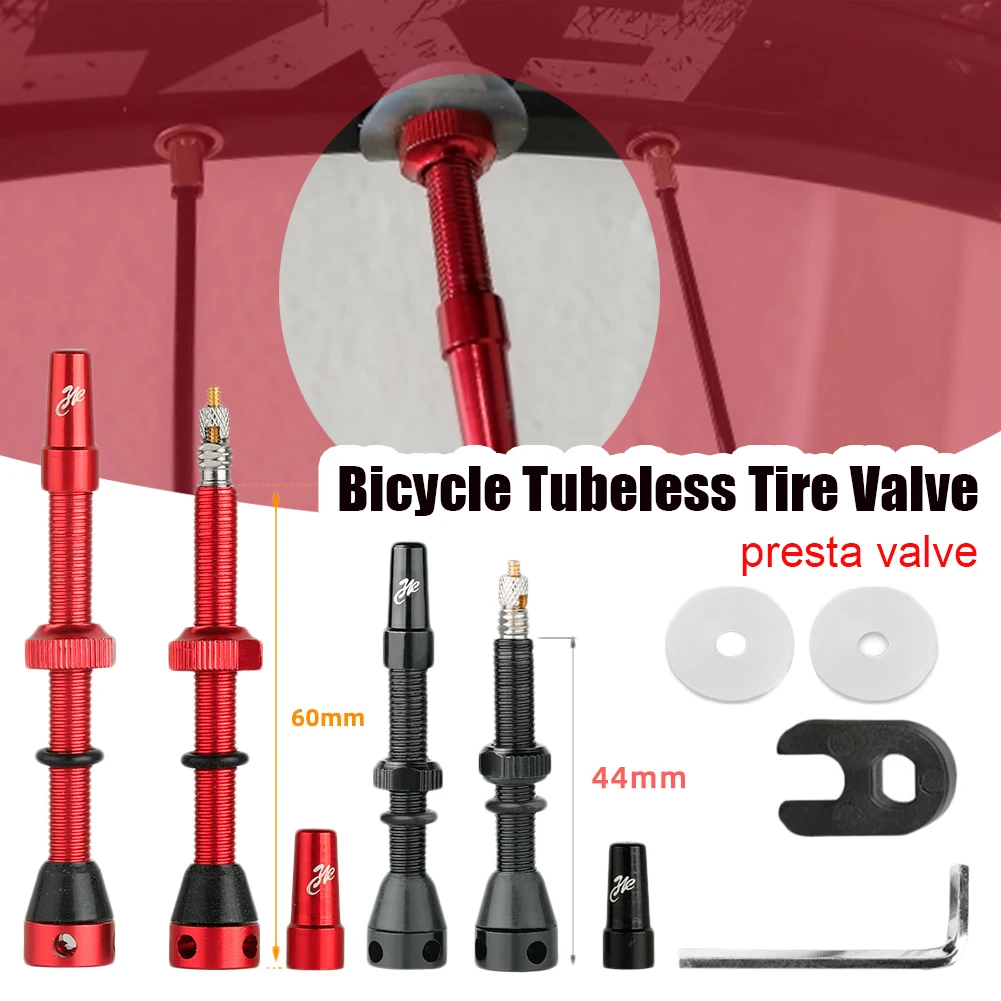 44mm/66mm F/V Nipple Brass Core Presta Valve Stem Kit for Mountain/Road Bike 2PCS Bicycle Tubeless Presta Valve Stem
44mm/66mm F/V Nipple Brass Core Presta Valve Stem Kit for Mountain/Road Bike 2PCS Bicycle Tubeless Presta Valve Stem