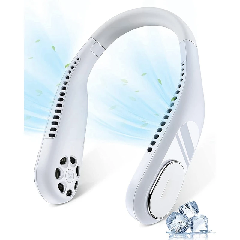 Portable Neck Fan, Rechargeable Personal Fan, Hands Free Fan, Hanging Headphone Design Mini Fan for Indoor & Outdoor
Portable Neck Fan, Rechargeable Personal Fan, Hands Free Fan, Hanging Headphone Design Mini Fan for Indoor & Outdoor