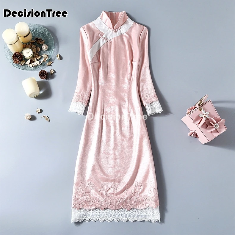 2022 chinese traditional cheongsam women qipao dress long robes satin female party elegant ladies vintage wedding qipao vestido
2022 chinese traditional cheongsam women qipao dress long robes satin female party elegant ladies vintage wedding qipao vestido