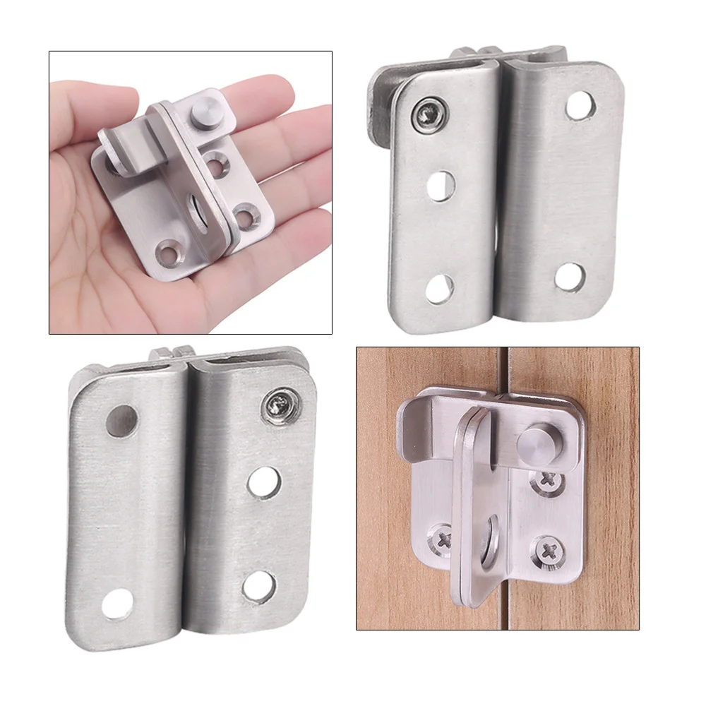 2 in 1 Stainless Steel Safety Door Bolts Latches Anti-Theft Lock Buckle Thickened Stainless Steel Bedroom Door and Window
2 in 1 Stainless Steel Safety Door Bolts Latches Anti-Theft Lock Buckle Thickened Stainless Steel Bedroom Door and Window
