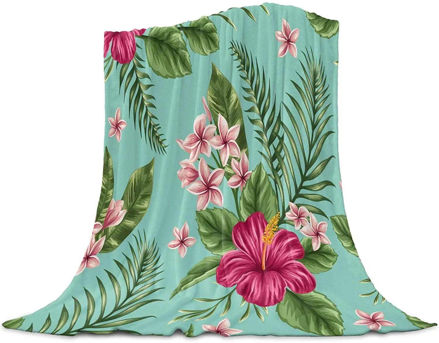 Ultra Soft Flannel Fleece Bed Blanket Tropical Flowers Hibiscus Throw Blanket All Season Light Weight Cozy Plush Blankets
Ultra Soft Flannel Fleece Bed Blanket Tropical Flowers Hibiscus Throw Blanket All Season Light Weight Cozy Plush Blankets