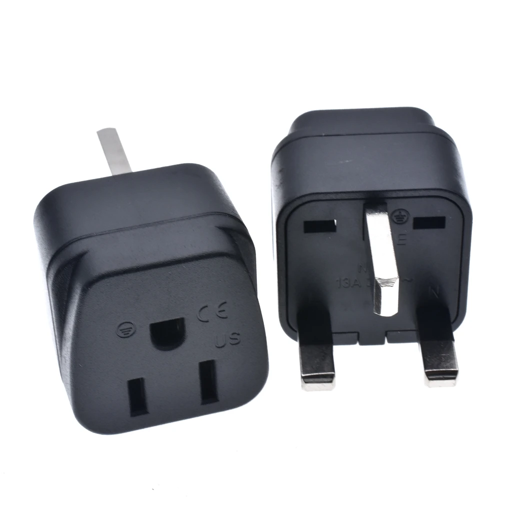 US To UK Plug Adapter 13A 250V Type A / Type B to Type G England Converter Singapore Malaysia Dubai Hongkong Travel Adapter Plug
US To UK Plug Adapter 13A 250V Type A / Type B to Type G England Converter Singapore Malaysia Dubai Hongkong Travel Adapter Plug