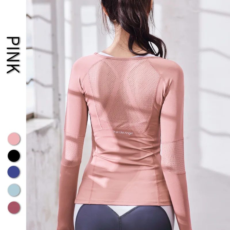 Women's Sports Wear For Fitness Running Jogging Seamless Long Sleeve Gym Woman Sport Shirt Yoga Top Female Workout Tops T-shirt
Women's Sports Wear For Fitness Running Jogging Seamless Long Sleeve Gym Woman Sport Shirt Yoga Top Female Workout Tops T-shirt