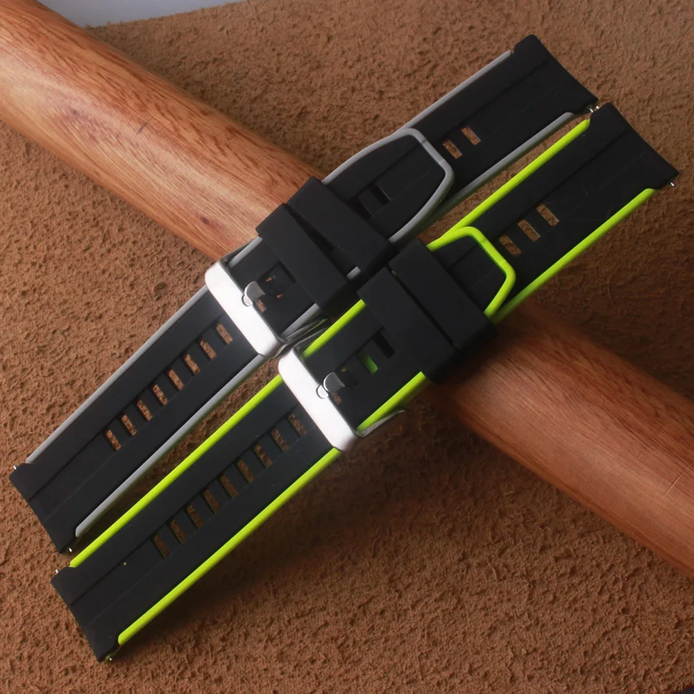 Silicone Sport Strap Driving Waterproof Watchband Rubber Replacement Bracelet men Watch Band For Samsung Huawei Smart Watchbands
Silicone Sport Strap Driving Waterproof Watchband Rubber Replacement Bracelet men Watch Band For Samsung Huawei Smart Watchbands