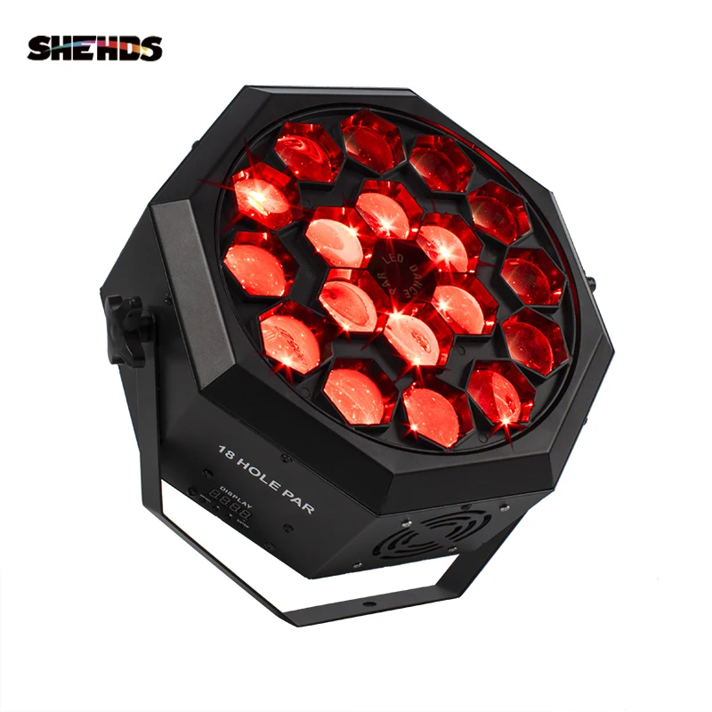 Бесплатная доставка SHEHDS Led Par Bee Eye 18x12 Вт RGBW контроллер освещения DMX сценический