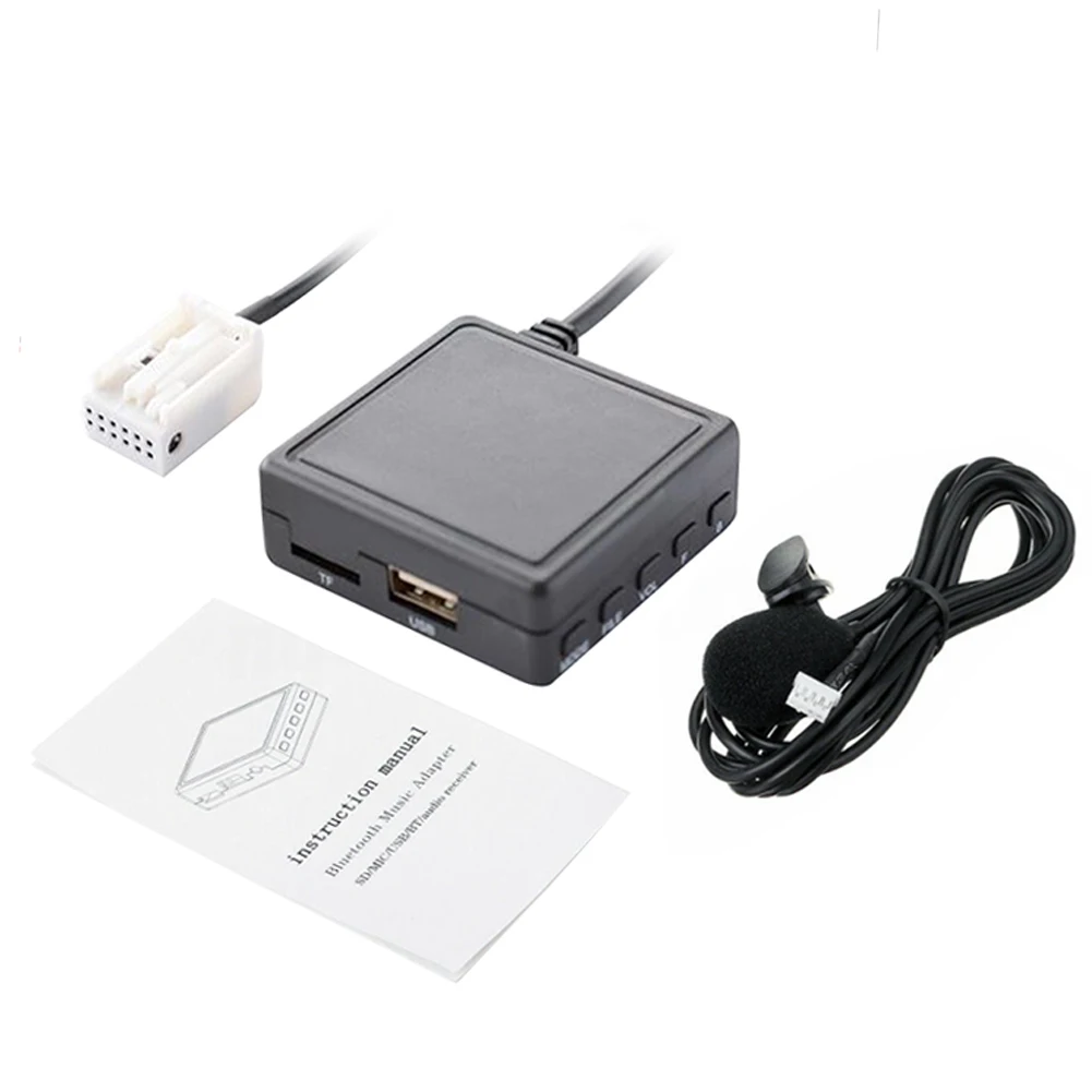 Car Bluetooth-Compatible Adapter Module 12V Stereo Audio Supports TF Card USB AUX for BMW E60 E63 E64 E65 E66 1 3 Series
Car Bluetooth-Compatible Adapter Module 12V Stereo Audio Supports TF Card USB AUX for BMW E60 E63 E64 E65 E66 1 3 Series