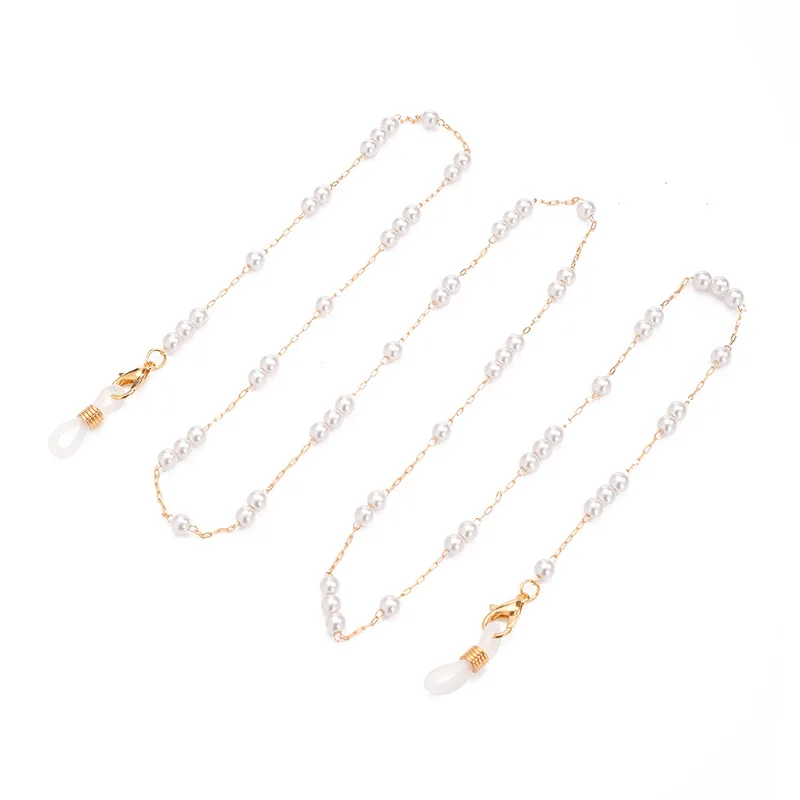 New 2021 Handmade Anti-drop Glasses Rope for Hanging Neck Multi Imitation Pearl Sunglasses Accessory Chain Lanyard
New 2021 Handmade Anti-drop Glasses Rope for Hanging Neck Multi Imitation Pearl Sunglasses Accessory Chain Lanyard