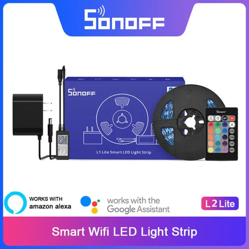 Умная Светодиодная лента SONOFF L2 Lite с поддержкой Wi-Fi 5 м - купить по выгодной цене |