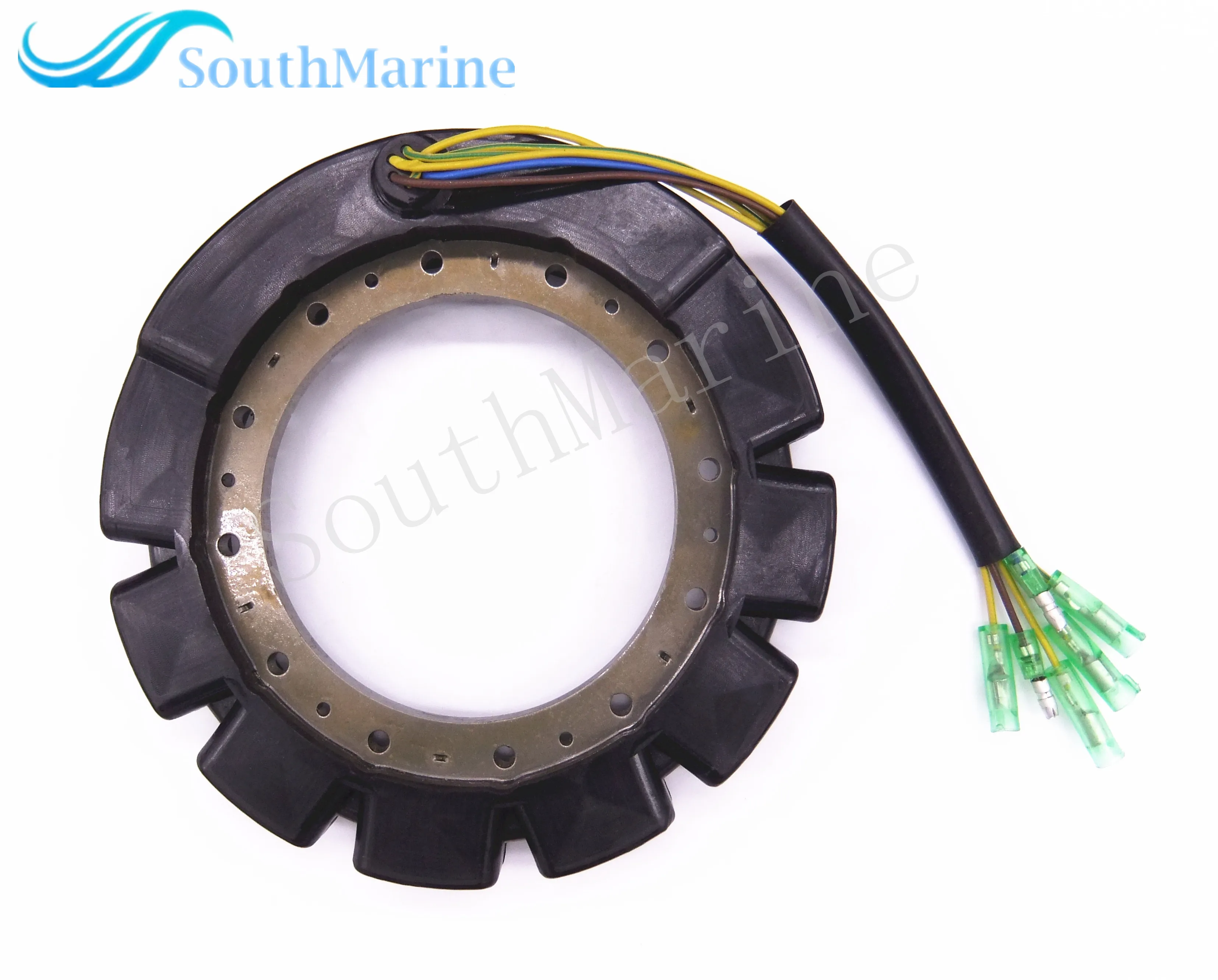 Boat Motor 65W-85510-00 65W-85510-10 Stator assy for Yamaha Outboard Engine 4-Stroke F25 F40
Boat Motor 65W-85510-00 65W-85510-10 Stator assy for Yamaha Outboard Engine 4-Stroke F25 F40