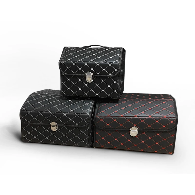Waterproof leather folding waterproof washable luxury car trunk universal storage box Organizer
Waterproof leather folding waterproof washable luxury car trunk universal storage box Organizer