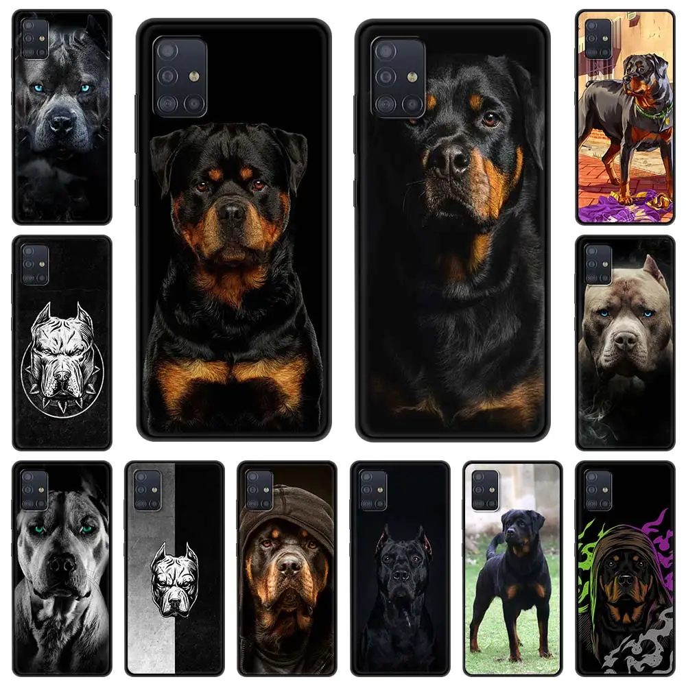 Rottweiler Dog Phone Case for Samsung Galaxy A51 A71 A21S A12 A11 A31 A52 A41 A32 5G A72 A01 Soft Silicone Black Cover
Rottweiler Dog Phone Case for Samsung Galaxy A51 A71 A21S A12 A11 A31 A52 A41 A32 5G A72 A01 Soft Silicone Black Cover