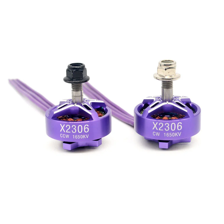 4 шт. X2306 1650KV 3-6S бесщеточный двигатель для FPV гоночного дрона квадрокоптера модели