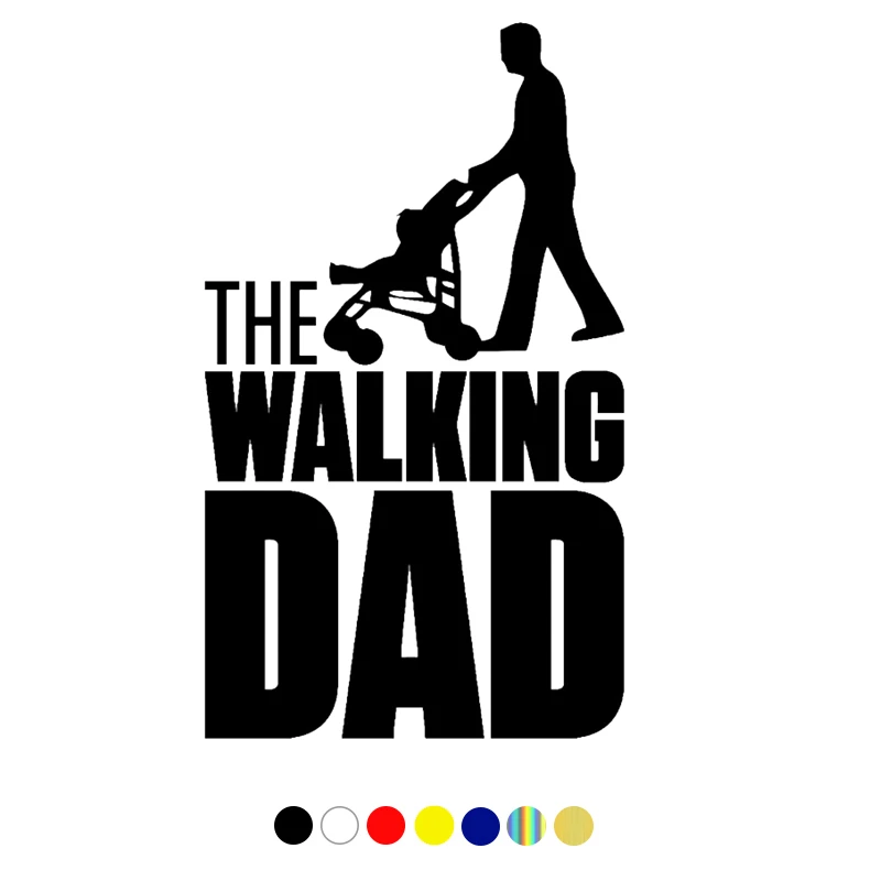 CS-1749# 14x24 cm the walking dad funny car sticker waterproof vinyl decal for auto car stickers styling
CS-1749# 14x24 cm the walking dad funny car sticker waterproof vinyl decal for auto car stickers styling