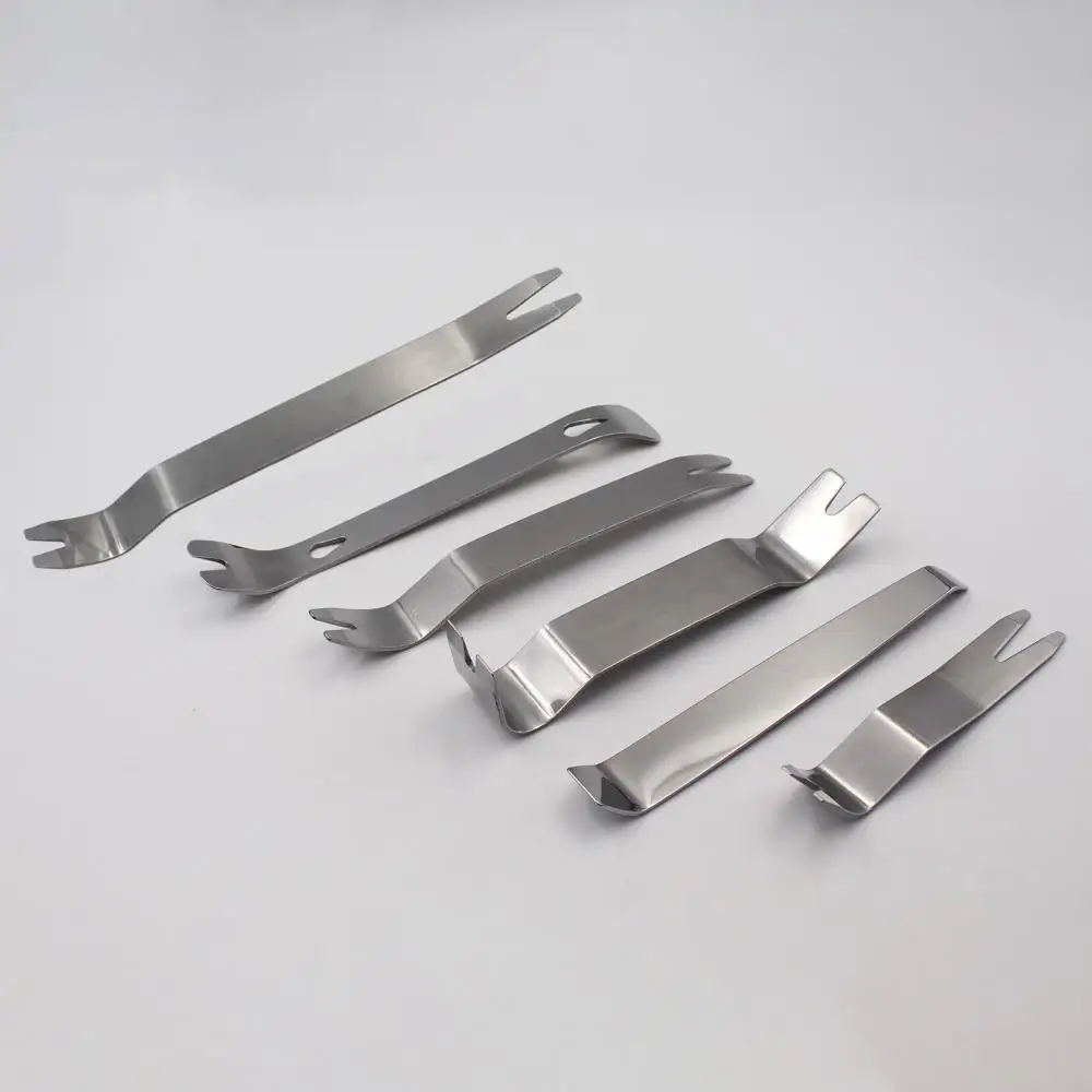 6Pcs/Set Professional Portable Automobile Stainless Steel Audio Disassembly Trim Pry Hand Tool Kit Car Accessories Supplies
6Pcs/Set Professional Portable Automobile Stainless Steel Audio Disassembly Trim Pry Hand Tool Kit Car Accessories Supplies