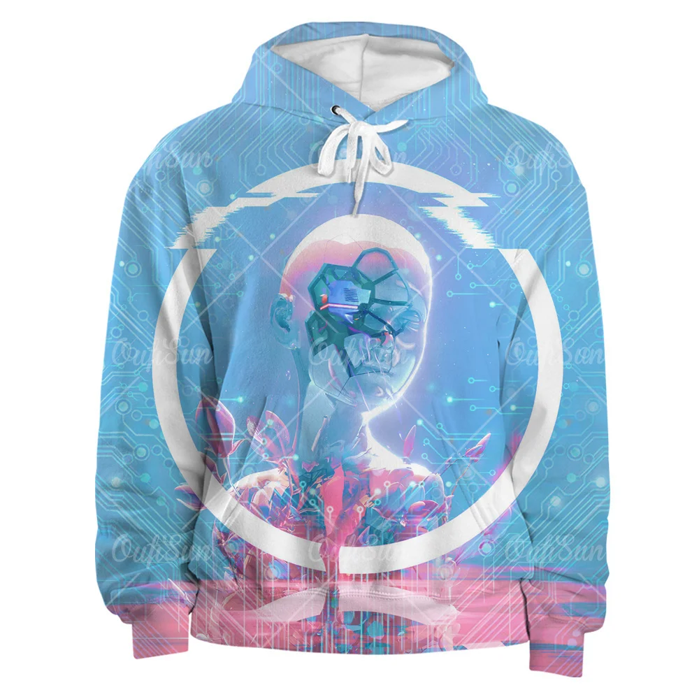 Electronic Chip Light Effect 3d Printing Men's Hoodie Sweatshirt Casual Spring And Autumn Street Men's Hooded Top Plus Size
Electronic Chip Light Effect 3d Printing Men's Hoodie Sweatshirt Casual Spring And Autumn Street Men's Hooded Top Plus Size