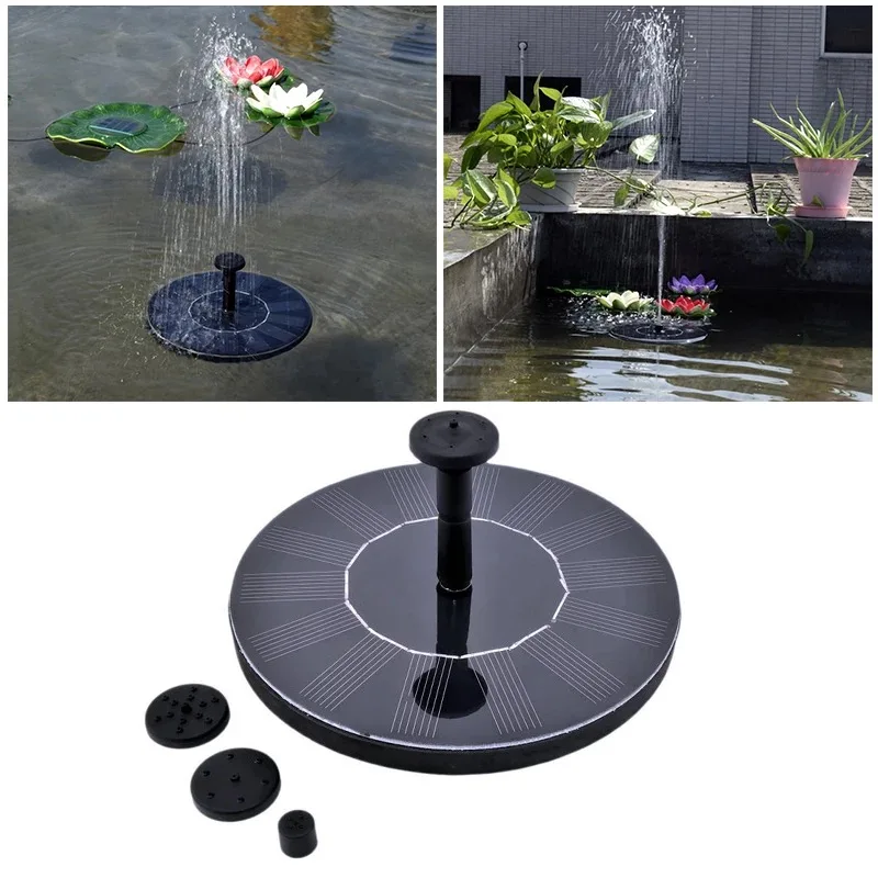7V/1W Solar Fountain Water Pumps Solar Powered Fountains Waterfalls Floating Water Pump for Birdbath Pool Pond Garden Decorative
7V/1W Solar Fountain Water Pumps Solar Powered Fountains Waterfalls Floating Water Pump for Birdbath Pool Pond Garden Decorative