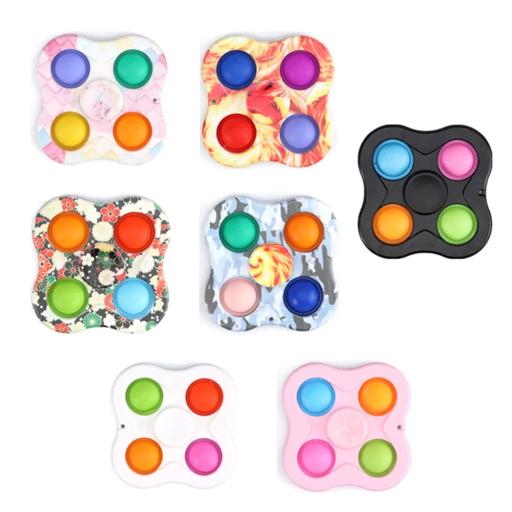 Simple Dimple Fidget Spinner Toy Small Stress Relief Keyring Pendant Push Bubbles Hand Spinner Adult Kids Toys Gifts
Simple Dimple Fidget Spinner Toy Small Stress Relief Keyring Pendant Push Bubbles Hand Spinner Adult Kids Toys Gifts