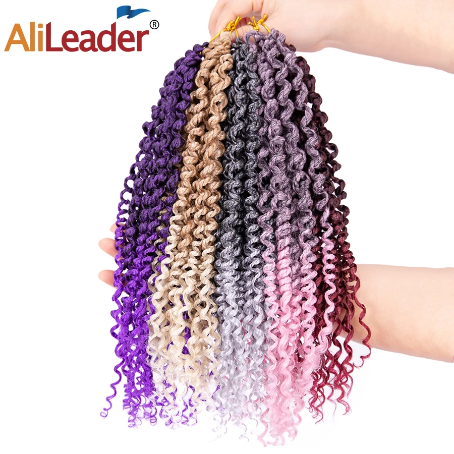 Alileader 12" Curly Senegalese Braids Synthetic Hair Low Temperature Fiber Pre-Twist Crochet Braiding Hair Extension 24Roots/Pac
Alileader 12" Curly Senegalese Braids Synthetic Hair Low Temperature Fiber Pre-Twist Crochet Braiding Hair Extension 24Roots/Pac