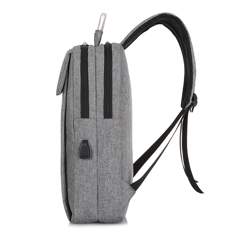 Вместительный мужской рюкзак для ноутбука 15 6 дюйма с USB-интерфейсом уличный