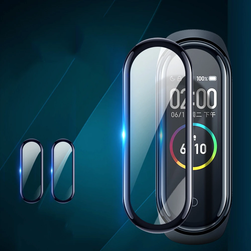 Защитная изогнутая 3d-пленка для Xiaomi Band 4 мягкий чехол защиты экрана от царапин