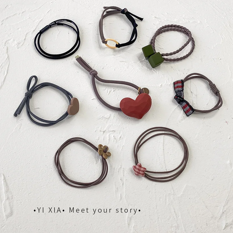 8-Piece Korean Style Mori Style Hair Rope Mori Girl Internet Celebrity Minimalist Ins Hair Band Korean Style Elegant Rubber Band
8-Piece Korean Style Mori Style Hair Rope Mori Girl Internet Celebrity Minimalist Ins Hair Band Korean Style Elegant Rubber Band