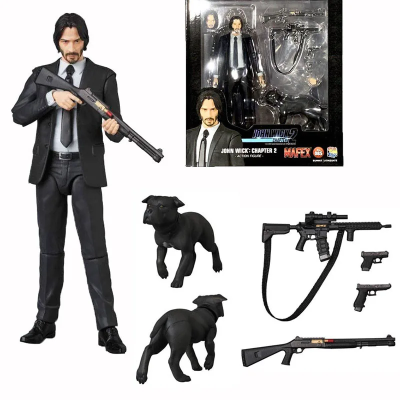 

15cm New Type Mafex 085 JOHN WICK Chapter 2 Action Figure Model Toys Doll Gift