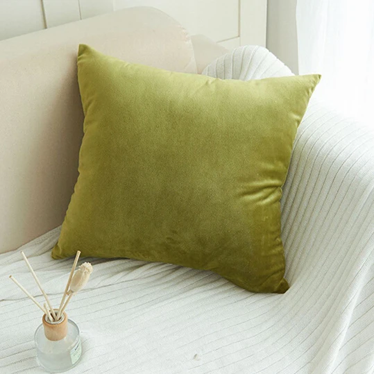 Бархатные чехлы для подушек 45x45 см 
Бархатные чехлы для подушек 45x45 см