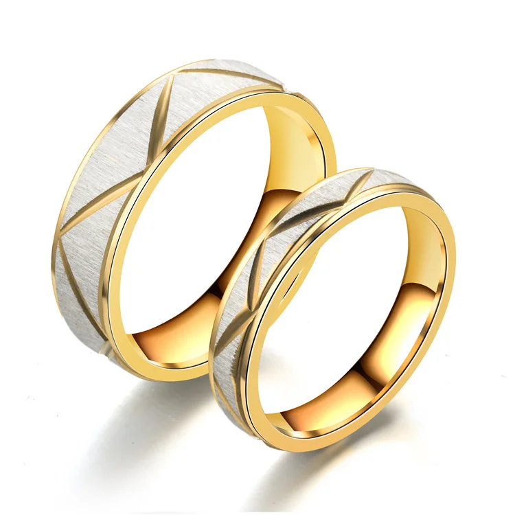 Aroutty 4/6MM Gold Titanium Stainless Steel Ring For Men Women Wedding Bands Trendy Groove Rings Jewelry USA Size
Aroutty 4/6MM Gold Titanium Stainless Steel Ring For Men Women Wedding Bands Trendy Groove Rings Jewelry USA Size