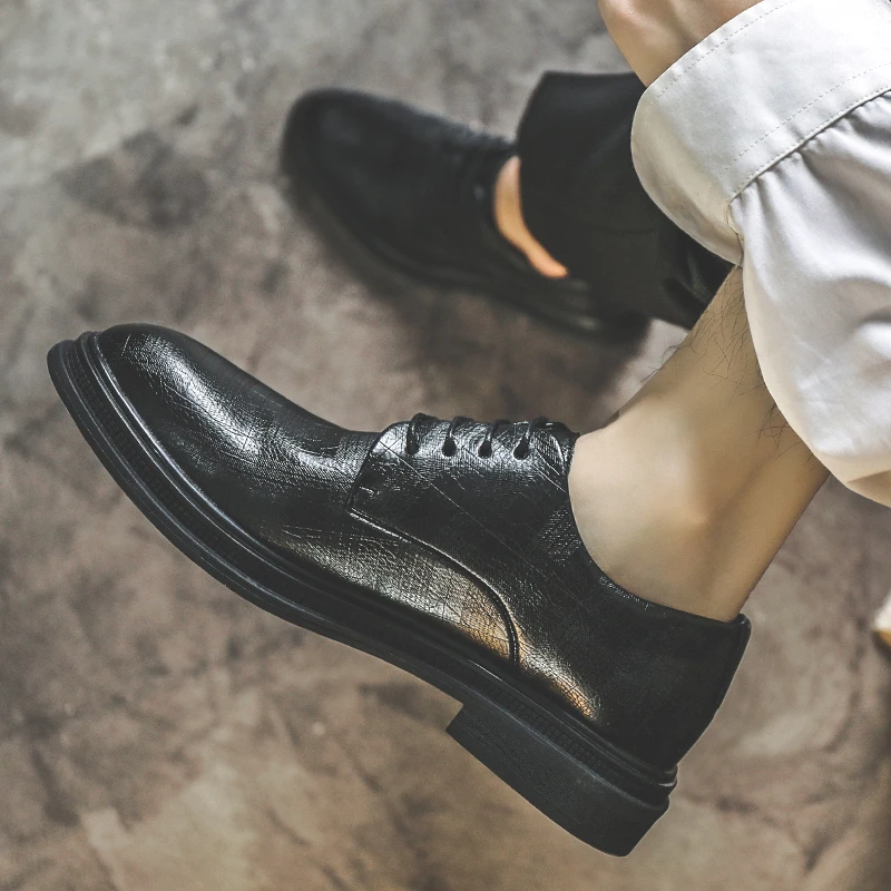 Men's Shoes Casual Business Leather Shoes Elegant Formal Wear Single Shoes Wedding Dress Shoes Outdoor Work Shoes New 2021
Men's Shoes Casual Business Leather Shoes Elegant Formal Wear Single Shoes Wedding Dress Shoes Outdoor Work Shoes New 2021