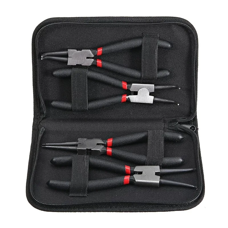 4Pcs 7 Inch Internal External Pliers Long Nose Circlip Plier Snap Ring Remover Tool Multifunctional Hand Tools
4Pcs 7 Inch Internal External Pliers Long Nose Circlip Plier Snap Ring Remover Tool Multifunctional Hand Tools