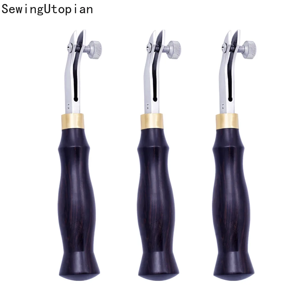 0.5mm 1.2mm 1.5mm Ebony DIY Adjustable Stainless Edger Scriber Leather Sidelines Handmade Sewing Leather Craft Tool
0.5mm 1.2mm 1.5mm Ebony DIY Adjustable Stainless Edger Scriber Leather Sidelines Handmade Sewing Leather Craft Tool