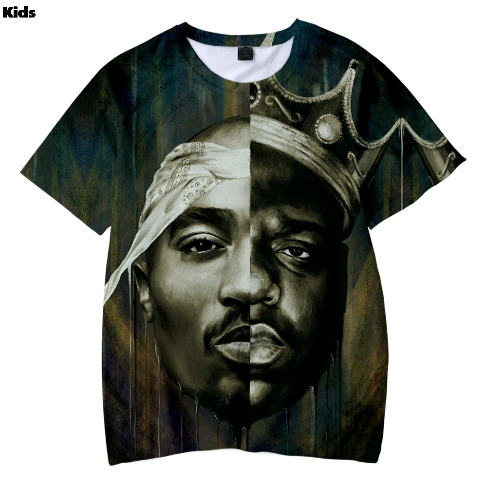 Notorious BIG Boys T-shirts Harajuku Children T Shirt for Boy Biggie Smalls Rapper Hip Hop Tees Costum Kids Clothes 3D Summer 
Notorious BIG Boys T-shirts Harajuku Children T Shirt for Boy Biggie Smalls Rapper Hip Hop Tees Costum Kids Clothes 3D Summer