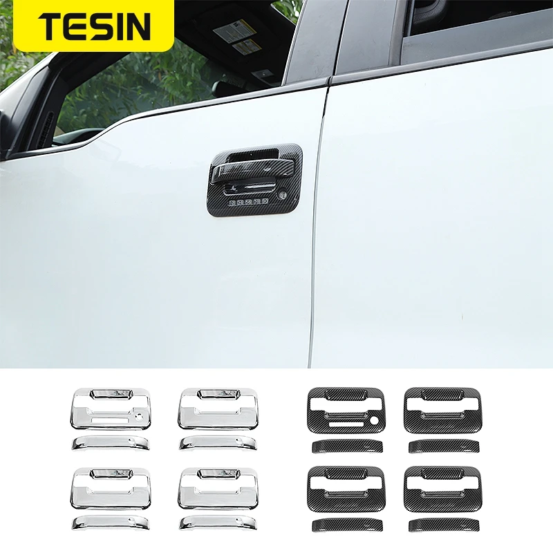 TESIN Car Stickers For Ford F150 Car Exterior Door Handle Decoration Cover Stickers For Ford F150 Raptor 2009-2014 Accessories
TESIN Car Stickers For Ford F150 Car Exterior Door Handle Decoration Cover Stickers For Ford F150 Raptor 2009-2014 Accessories