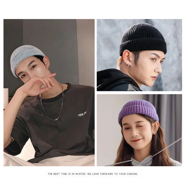 2PCS Knitted Hats for Women Skullcap Men Beanie Hat Winter Brimless Baggy Melon Cap Cuff Docker Fisherman Beanies Hats For Women
2PCS Knitted Hats for Women Skullcap Men Beanie Hat Winter Brimless Baggy Melon Cap Cuff Docker Fisherman Beanies Hats For Women