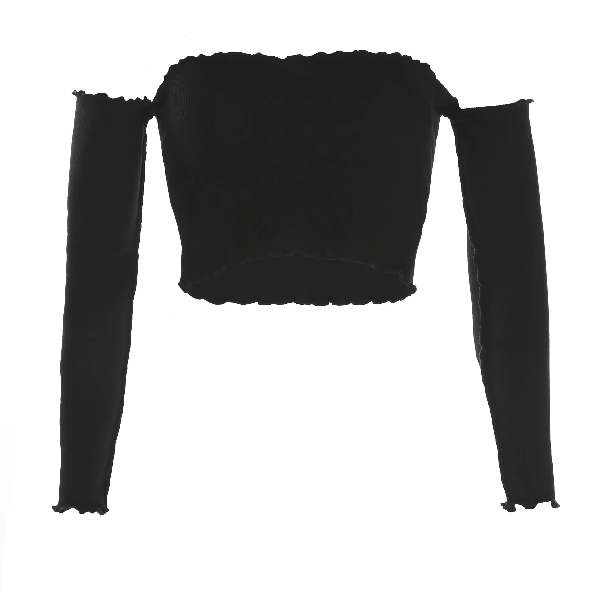 Women's Autumn Tops 2020 Fashion Sexy Slash Neck Off Shoulder Long-sleeved Knitted T-shirt Solid Strapless Femme PartyTop Jumper
Women's Autumn Tops 2020 Fashion Sexy Slash Neck Off Shoulder Long-sleeved Knitted T-shirt Solid Strapless Femme PartyTop Jumper