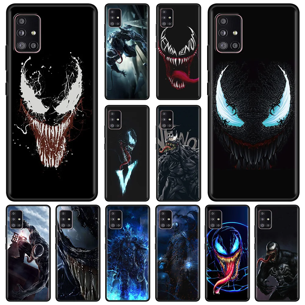 Phone Case For Samsung Galaxy A22 A51 A12 A71 A52 A72 A11 A41 A31 4G A32 A51 5G Soft Fundas Marvel Super Hero Venom
Phone Case For Samsung Galaxy A22 A51 A12 A71 A52 A72 A11 A41 A31 4G A32 A51 5G Soft Fundas Marvel Super Hero Venom