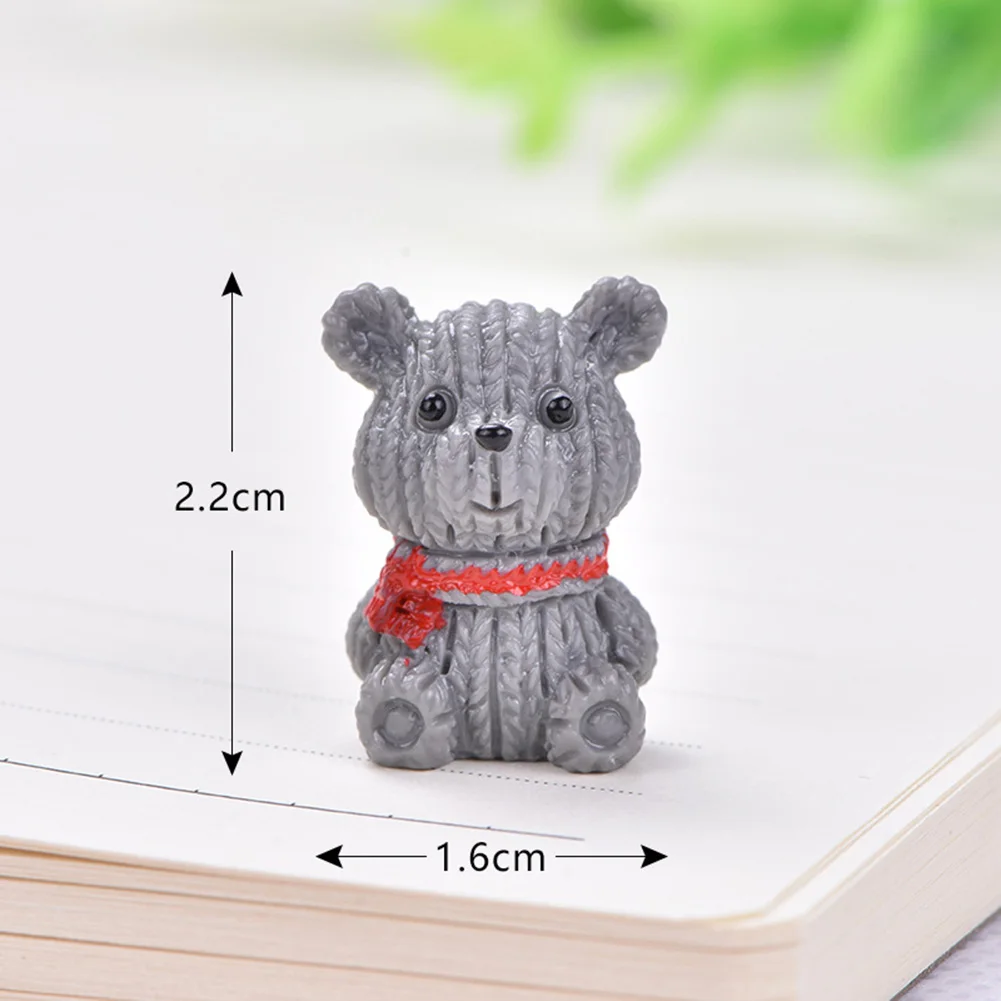 5Pcs Mini Scarf Bear Figurines Art Crafts Micro Garden Landscape Decoration Children Education Toys For Kids Birthday Gift
5Pcs Mini Scarf Bear Figurines Art Crafts Micro Garden Landscape Decoration Children Education Toys For Kids Birthday Gift