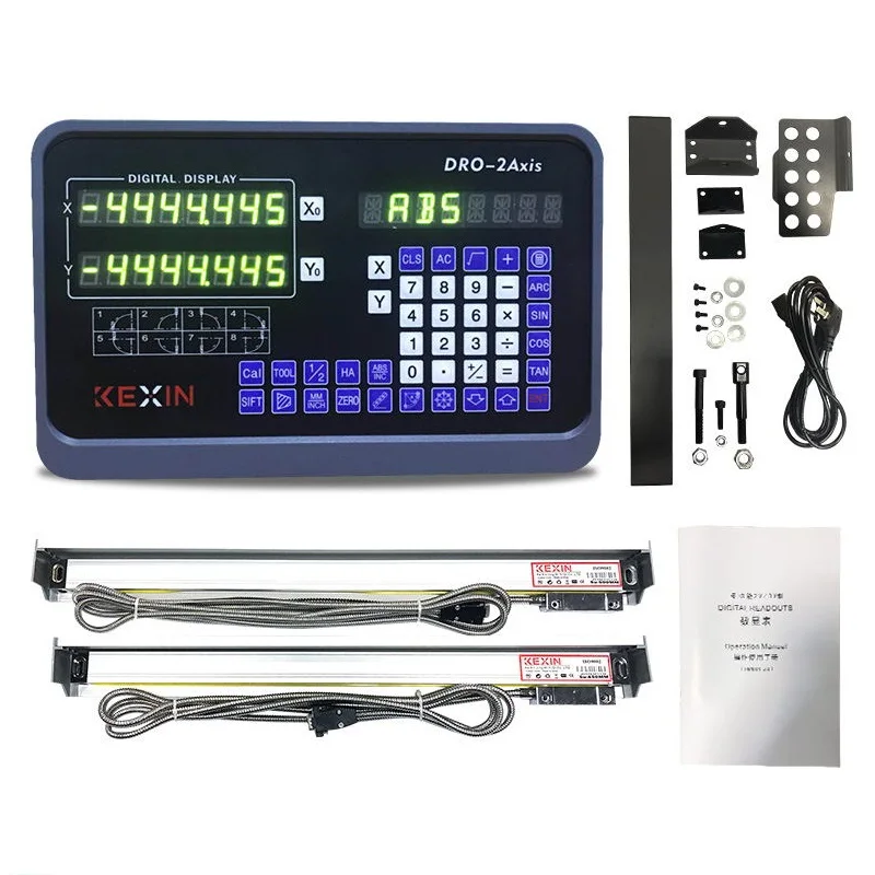 Digital encoder line grating scale 2 3 axis drilling milling machine Lathe grinder position scale with Readout
Digital encoder line grating scale 2 3 axis drilling milling machine Lathe grinder position scale with Readout